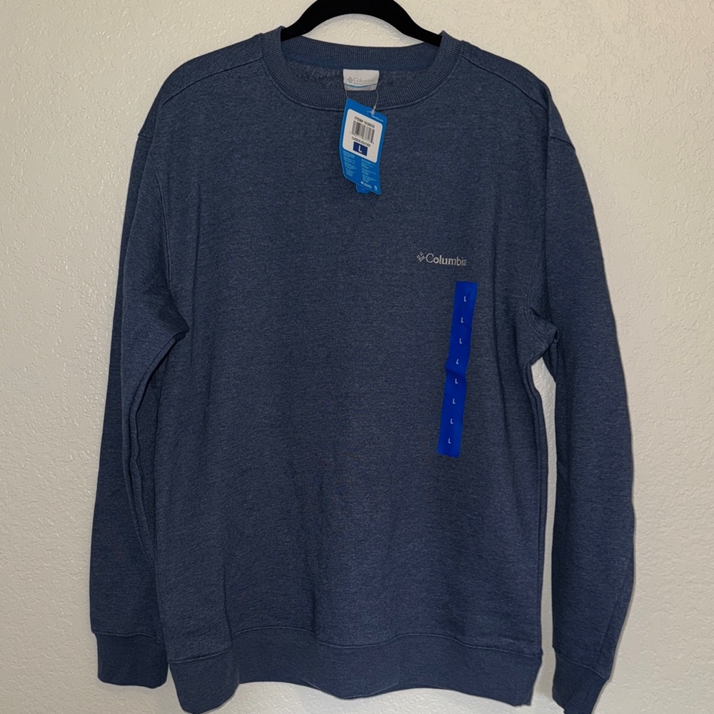 Columbia Men's Blue Crewneck Sweater